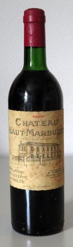 Chateau Haut-Marbuzet 1989; appelation Saint Estephe control, Verzenden, Frankrijk, Zo goed als nieuw, Rode wijn