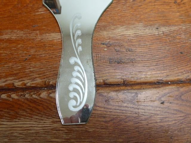 Antieke handspiegel, ADA, Ophalen of Verzenden, Overige vormen, Minder dan 50 cm, Minder dan 100 cm