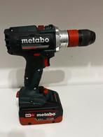 Metabo BS 18 LTX-3 BL QI + 8Ah & 5.5Ah LiHD + lader, Doe-het-zelf en Verbouw, Gereedschap | Boormachines, Ophalen, Zo goed als nieuw