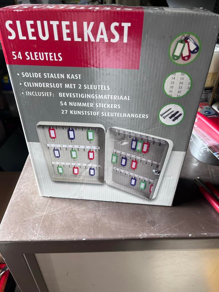Sleutelkast voor 54 sleutels, Ophalen of Verzenden, Nieuw
