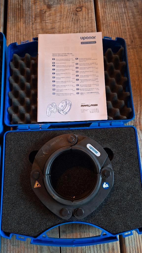 Uponor Persringen set Perstang U63, U90, U110 Perskettingen, ., Nieuw, Ophalen of Verzenden, .