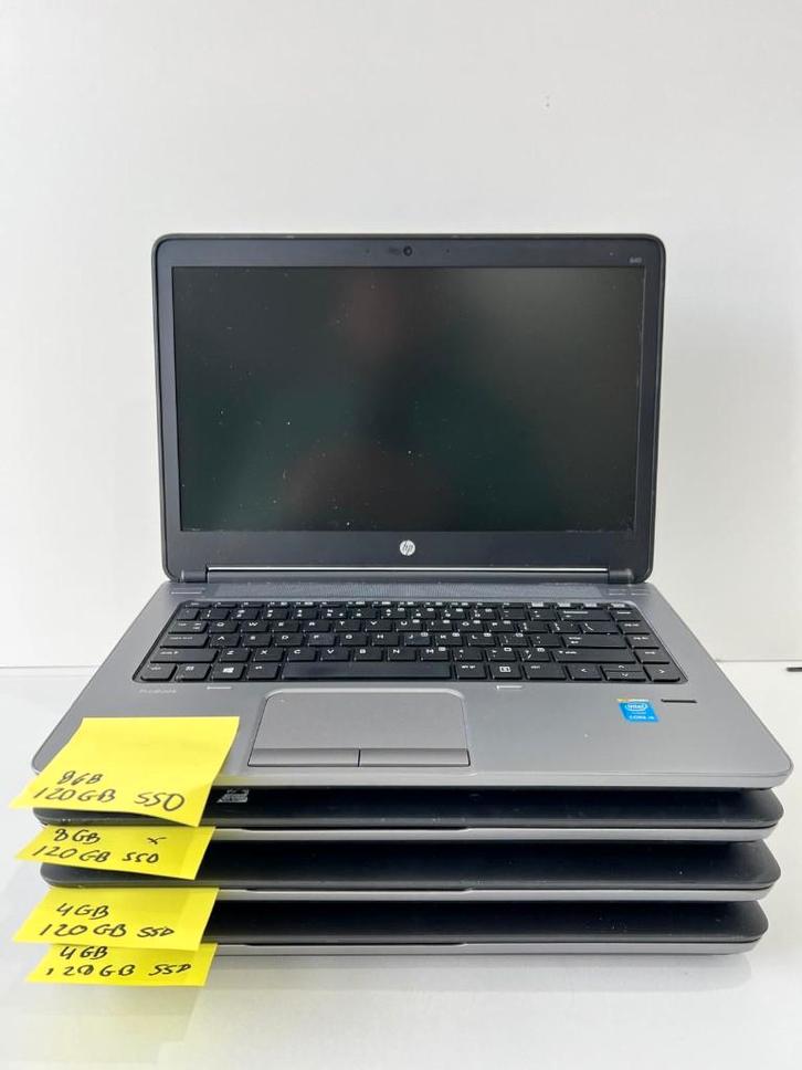 Partij 18x HP Laptop mix / Core i3/i5 / SSD / getest, Computers en Software, Windows Laptops, Gebruikt, 15 inch, SSD, Onbekend