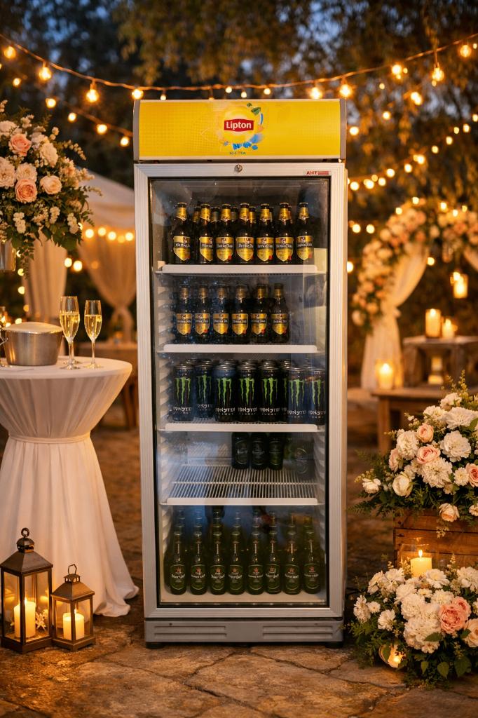 Te huur grote koelkast, Ophalen, Zo goed als nieuw, Overige