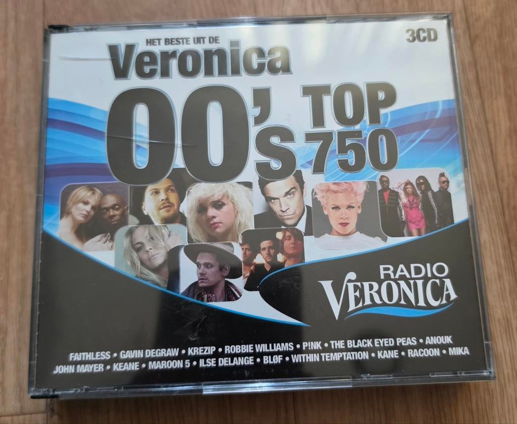 Veronica 00's Top 750 (3 Cd Box), Ophalen of Verzenden, Zo goed als nieuw, Pop