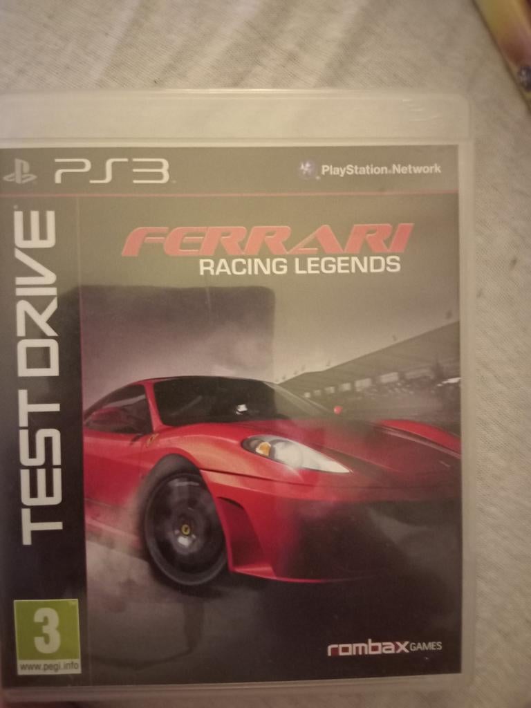 PS3 Ferrari Racing Legends - Race als een legende!, Online, Gebruikt, 1 speler, Racen en Vliegen