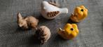 Leuke decoratieve beeldjes: uil, konijn, slak, vogel en meer, Ophalen of Verzenden, Zo goed als nieuw