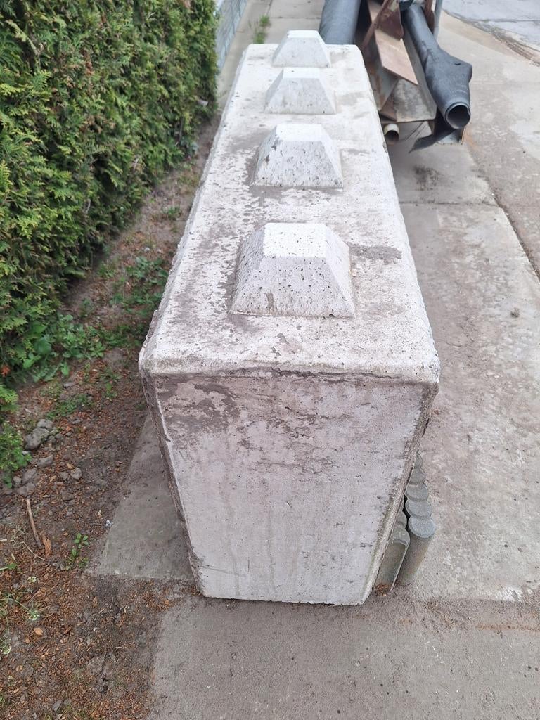 Legoblok beton stapelblok en halve blokken, Ophalen