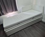 IKEA FLEKKE bedbank met 2 lades en 2 matrassen, Huis en Inrichting, Ophalen, Eenpersoons, Wit, Zo goed als nieuw