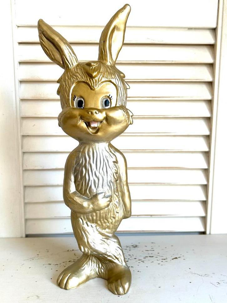 Vintage combex Engeland haas paashaas konijn 32 cm, Diversen, Pasen, Ophalen
