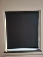 3x Zwarte Rolgordijnen verduisterend- 111(inkortbaar)x190cm, Ophalen