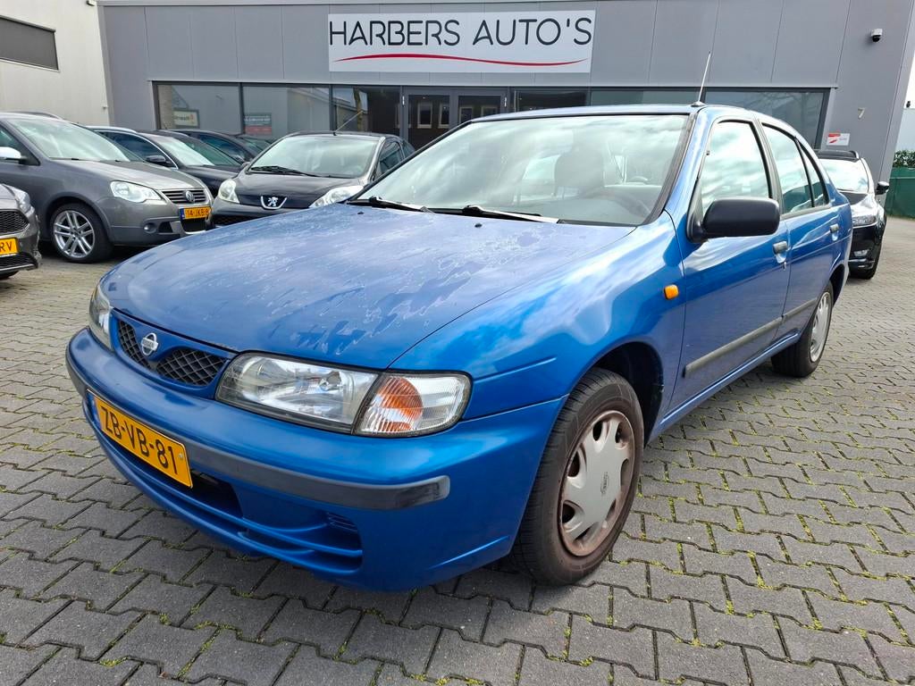 Nissan Almera 1.4 SEDAN Pulsar Comfort AIRCO, Auto's, Nissan, 450 kg, Gebruikt, Beige, 4 cilinders