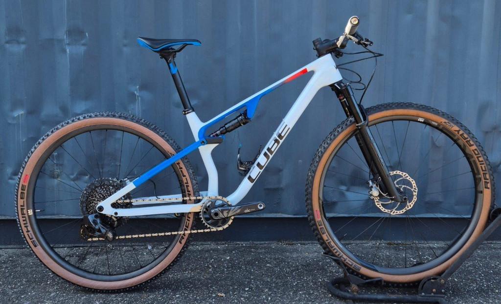 Cube AMS ZERO99 C:68X RACE 29 TEAMLINE WIT M, Fietsen en Brommers, Fietsen | Mountainbikes en ATB, Overige merken, Gebruikt, -