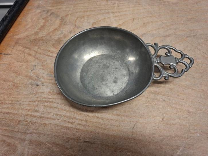 Tinnen wijnproever, Antiek en Kunst, Antiek | Tin, Ophalen of Verzenden