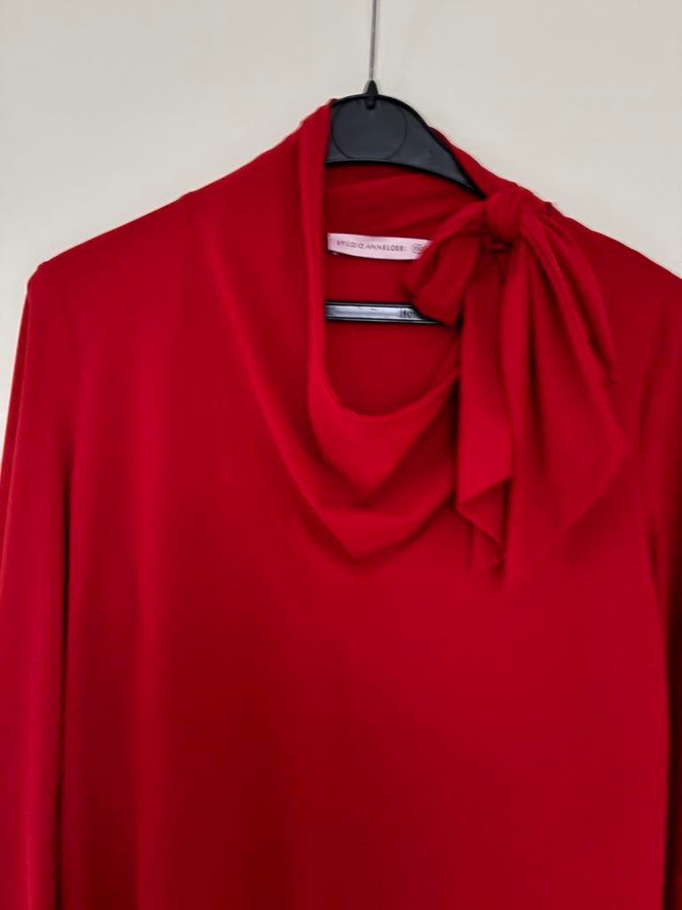 Top ( Studio Anneloes - nieuw ), Kleding | Dames, Tops, Ophalen of Verzenden, Nieuw, Rood, Lange mouw
