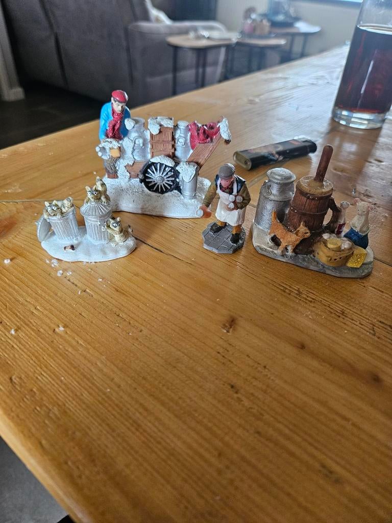 Lemax straatverkopers, Ophalen