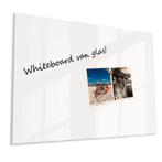 Glazen Whiteboard - Pearl White [120 x 90cm], Ophalen, Zo goed als nieuw, Magneetbord