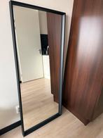 Zwarte Ikea spiegel, Huis en Inrichting, Ophalen, Gebruikt, 150 tot 200 cm, Rechthoekig