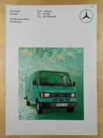 Mercedes Brochure 1982 207 208 307 308 310 407 409 D 410, Zo goed als nieuw, Mercedes-Benz, Mercedes, Ophalen of Verzenden