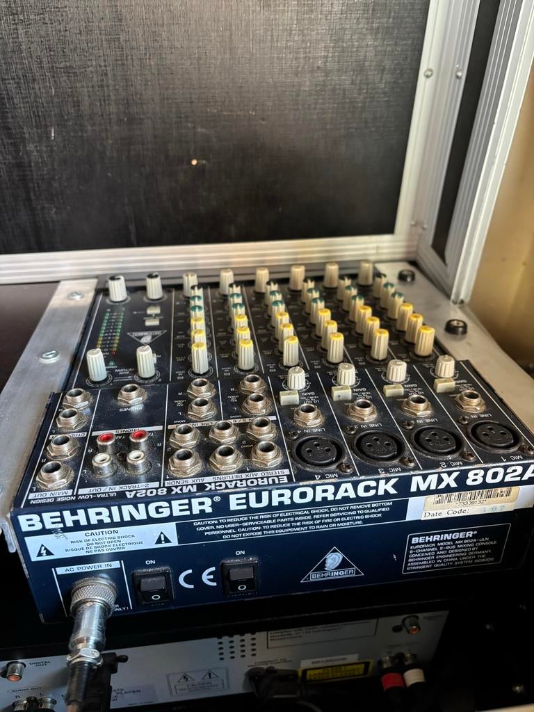 DJ Set, Lampen, Draaitafel, Boxen en Diverse DJ Spullen, Ophalen, Gebruikt