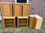 6 keuken bovenkastjes, Huis en Inrichting, Ophalen, Gebruikt, 50 tot 100 cm, Minder dan 100 cm