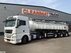 MAN TGX 18.400 ADR trekker + Burg met Bekker LaGram Vacuüm, Auto's, Automaat, Euro 5, Achterwielaandrijving, MAN