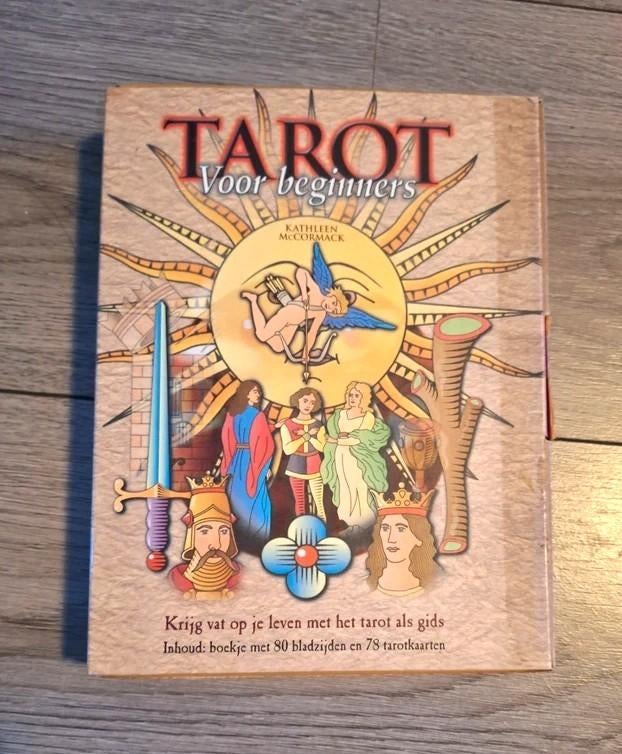 Tarot voor beginners kaarten + boek complete set, Boeken, Esoterie en Spiritualiteit, Zo goed als nieuw, Overige typen, Tarot of Kaarten leggen