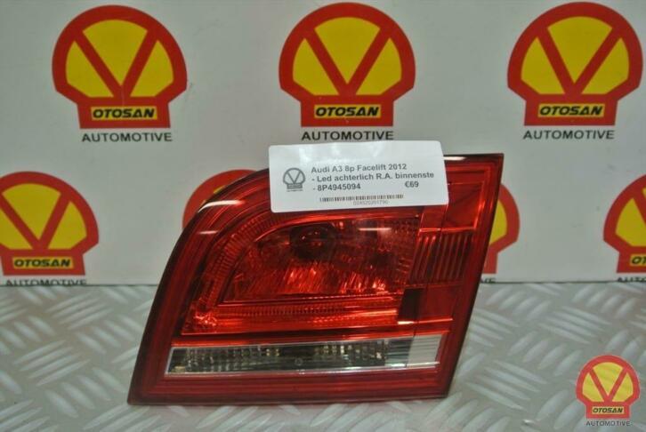 audi a3 8p facelift led achterlicht recht binnen 8p4945094