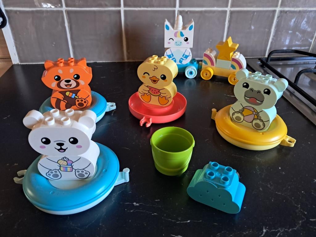 Duplo Badeendjes en Unicorn treintje, Kinderen en Baby's, Speelgoed | Duplo en Lego, Ophalen of Verzenden, Duplo