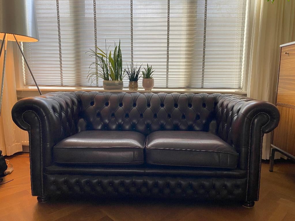 Springvale chesterfieldbank 2,5 zits, Huis en Inrichting, Banken | Bankstellen, Ophalen, Overige maten, 150 tot 200 cm, Zo goed als nieuw