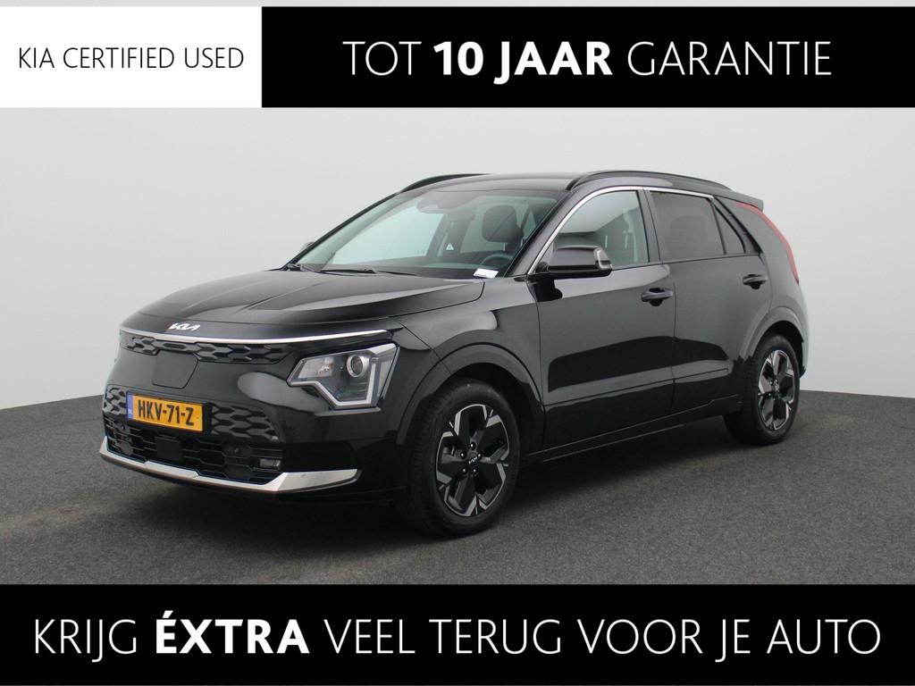 Kia Niro EV Light Advanced 64.8 kWh | Stoel en Stuur Verwarm, 12 maanden, Stof, Gebruikt, 750 kg