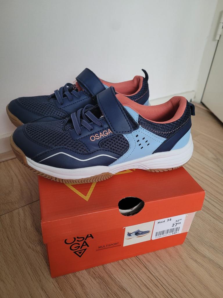 gymschoenen sportschoenen maat 34 zgan, Kinderen en Baby's, Kinderkleding | Schoenen en Sokken, Osaga, Ophalen of Verzenden, Zo goed als nieuw