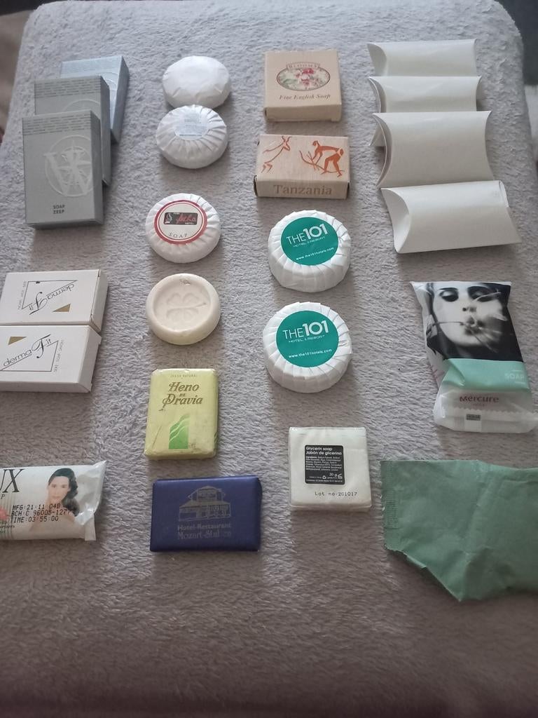 Hotel zeepjes uit verschillende landen, 23 stuks, Ophalen of Verzenden, Nieuw