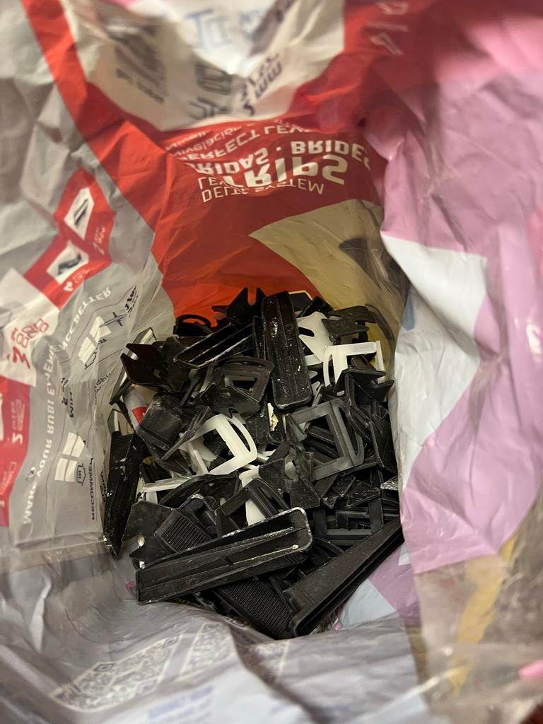 Tegel clips nieuw en gebruikt, Doe-het-zelf en Verbouw, Tegels, Ophalen, Overige materialen, Gebruikt, Overige typen