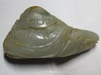 Antiek Jade zeldzaam Schildpad beeld met Chinese karakters, Ophalen