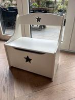 Bankje met opbergruimte, Kinderen en Baby's, Kinderkamer | Tafels en Stoelen, Ophalen, Gebruikt, Stoel(en)