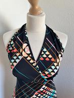 King Louie maat L grafische racerback zomer jurk 3000, Zwart, Maat 42/44 (L), Ophalen of Verzenden, Zo goed als nieuw