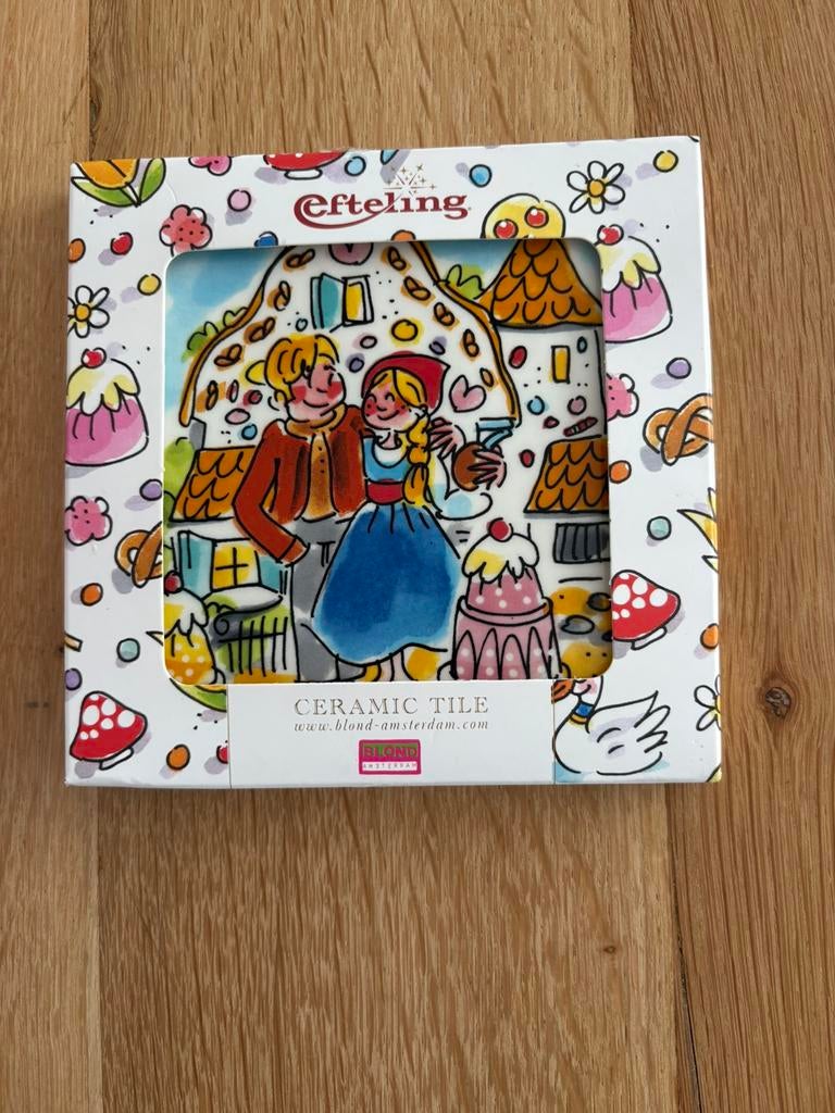 Blond efteling tegeltje! Nieuw!, Verzamelen, Efteling, Ophalen of Verzenden, Nieuw, Overige typen