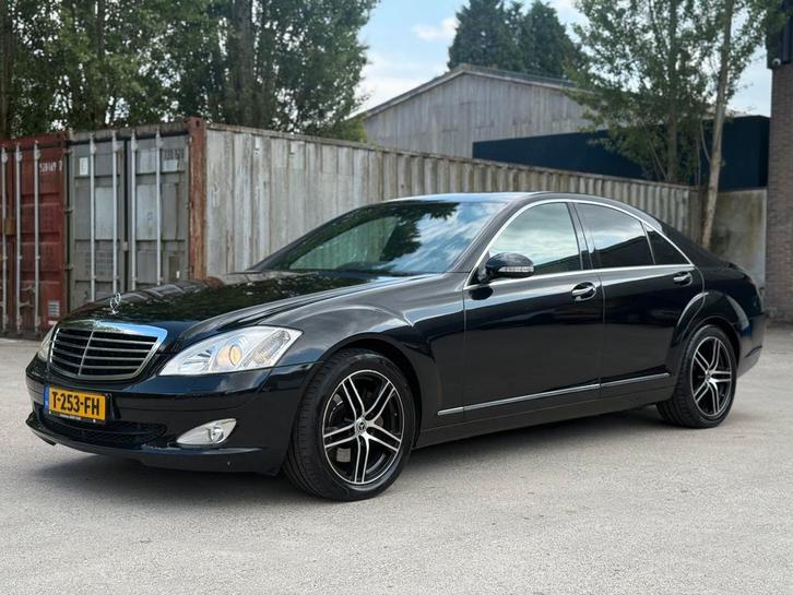 Mercedes-Benz S-Klasse 3.5 S350 AUT 2008 Zwart, Auto's, Mercedes-Benz, Particulier, S-Klasse, ABS, Achteruitrijcamera, Airbags