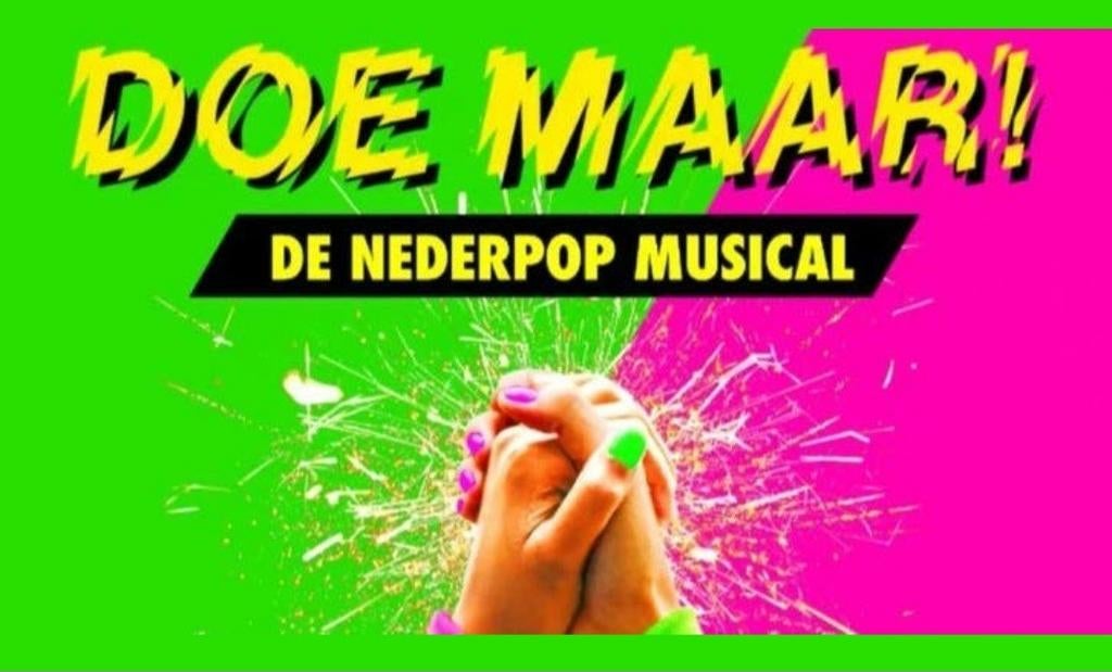 Doe Maar de musical, 1e rangsplek april, mei, juni en juli, Tickets en Kaartjes, Twee personen, Mei