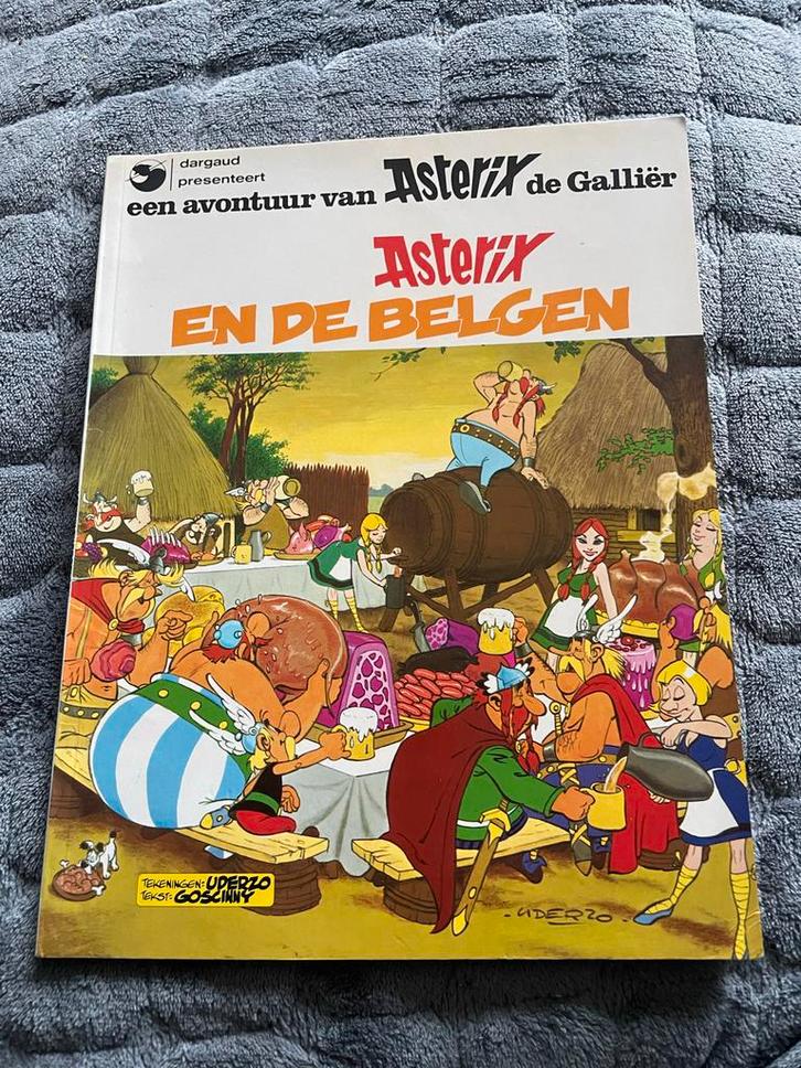 Asterix en de Belgen, Boeken, Stripboeken, Gelezen, Eén stripboek, Ophalen of Verzenden
