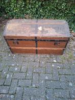 Trein koffer  Of Hutkoffer 1900--1920, Middelburg, Ophalen, Gebruikt, Minder dan 50 cm