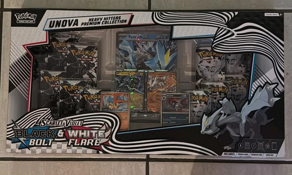 Pokemon Black bolt, White flare unova heavy hitters, Ophalen of Verzenden, Nieuw