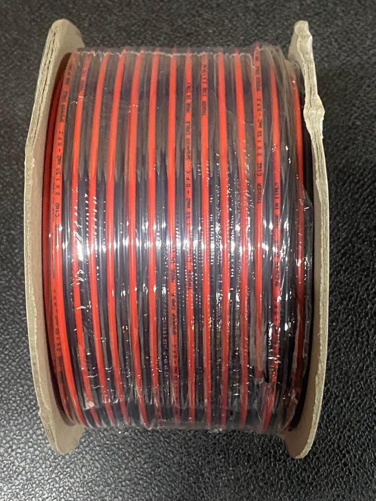 Tasker 100 meter luidsprekerkabel C102 1,5mm2, Ophalen of Verzenden, Nieuw, 10 meter of meer, Luidsprekerkabel