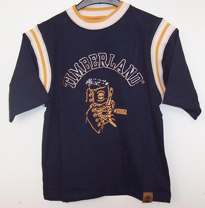 Donkerblauw Timberland t-shirt maat 134/140 NIEUW (5243), Kinderen en Baby's, Kinderkleding | Maat 134, Nieuw, Jongen, Shirt of Longsleeve