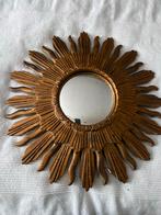 Sunburst spiegel, jaren '60, Huis en Inrichting, Ophalen, Minder dan 50 cm, Gebruikt, Rond