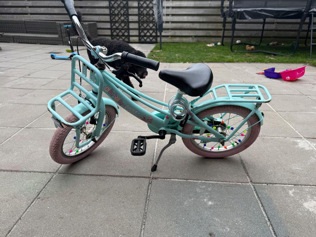 16 inch fiets, Fietsen en Brommers, Fietsen | Kinderfietsjes, Ophalen, Gebruikt, 16 tot 20 inch, Super Super Lola