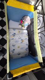 Campingbedje compleet met matras en dekbed en hoes +knuffel, Ophalen, 70 tot 85 cm, Zo goed als nieuw, Minder dan 140 cm