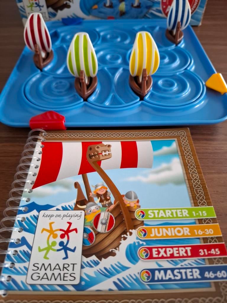 SmartGames Vikings Logica Puzzelspel 1p, Hobby en Vrije tijd, Denksport en Puzzels, Ophalen of Verzenden, Minder dan 500 stukjes