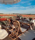 2 Rotan Strandstoelen - La Redoute, Ongebruikt, Ophalen, Twee, Bruin, Riet of Rotan