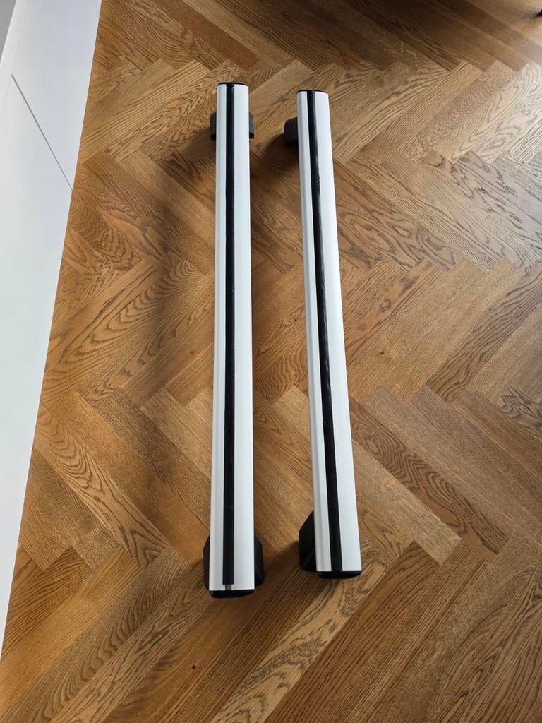 Skoda Enyaq iV Thule Aluminium Dwarsdakdrager (zgan), Ophalen, Zo goed als nieuw